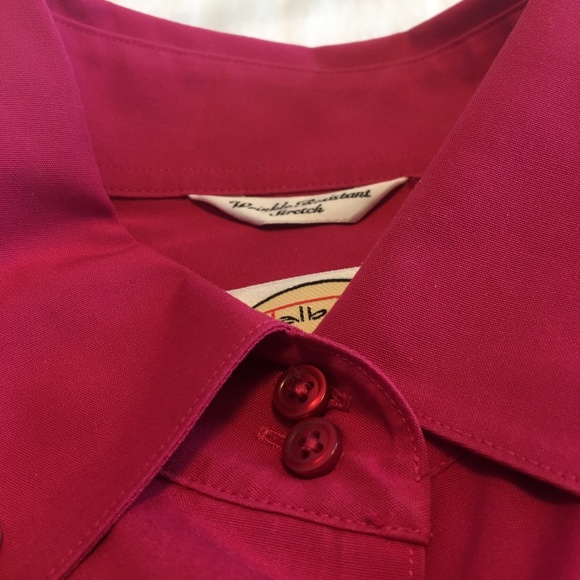 NWT Talbots Pink Button Down Shirt - Picture 4 of 7